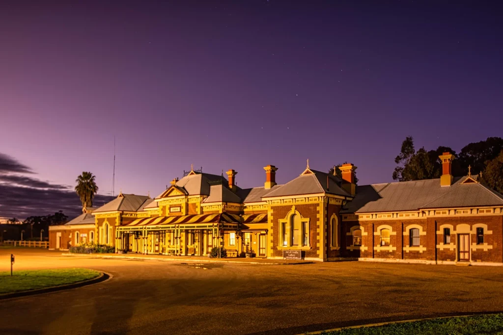 mudgee railway station nsw